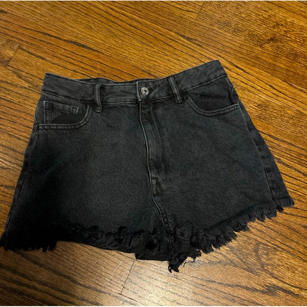 Pacsun Black Jean Shorts size 6